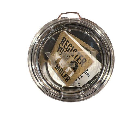 New Yeti 14oz Rambler Navy Blue With Company IOI Pay - Comes With Stickers - Picture 4 of 6